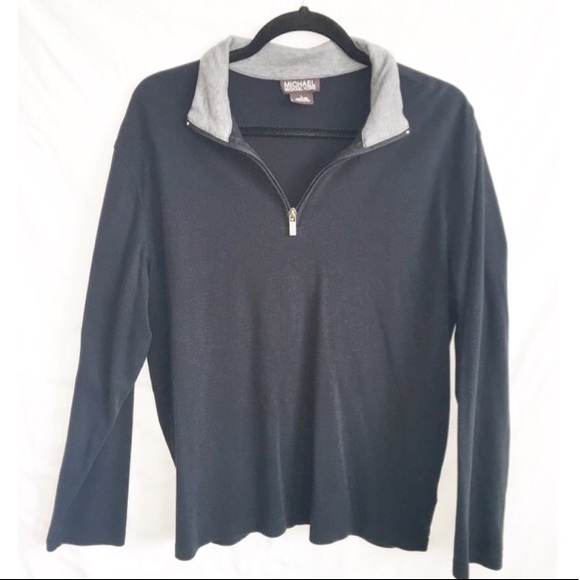 Michael Kors Black Pullover Sweatshirt Size Large - Picture 1 of 5